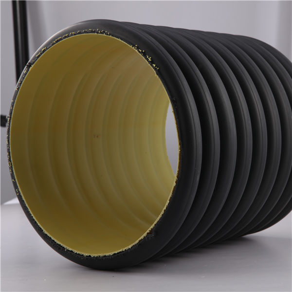 HDPE double wall corrugated pipe